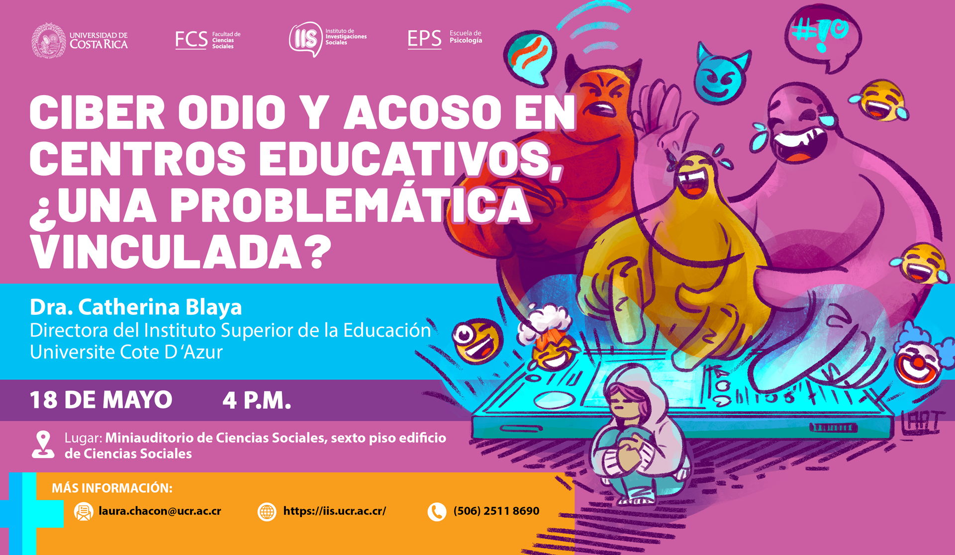 Afiche de charla Ley de empleo público