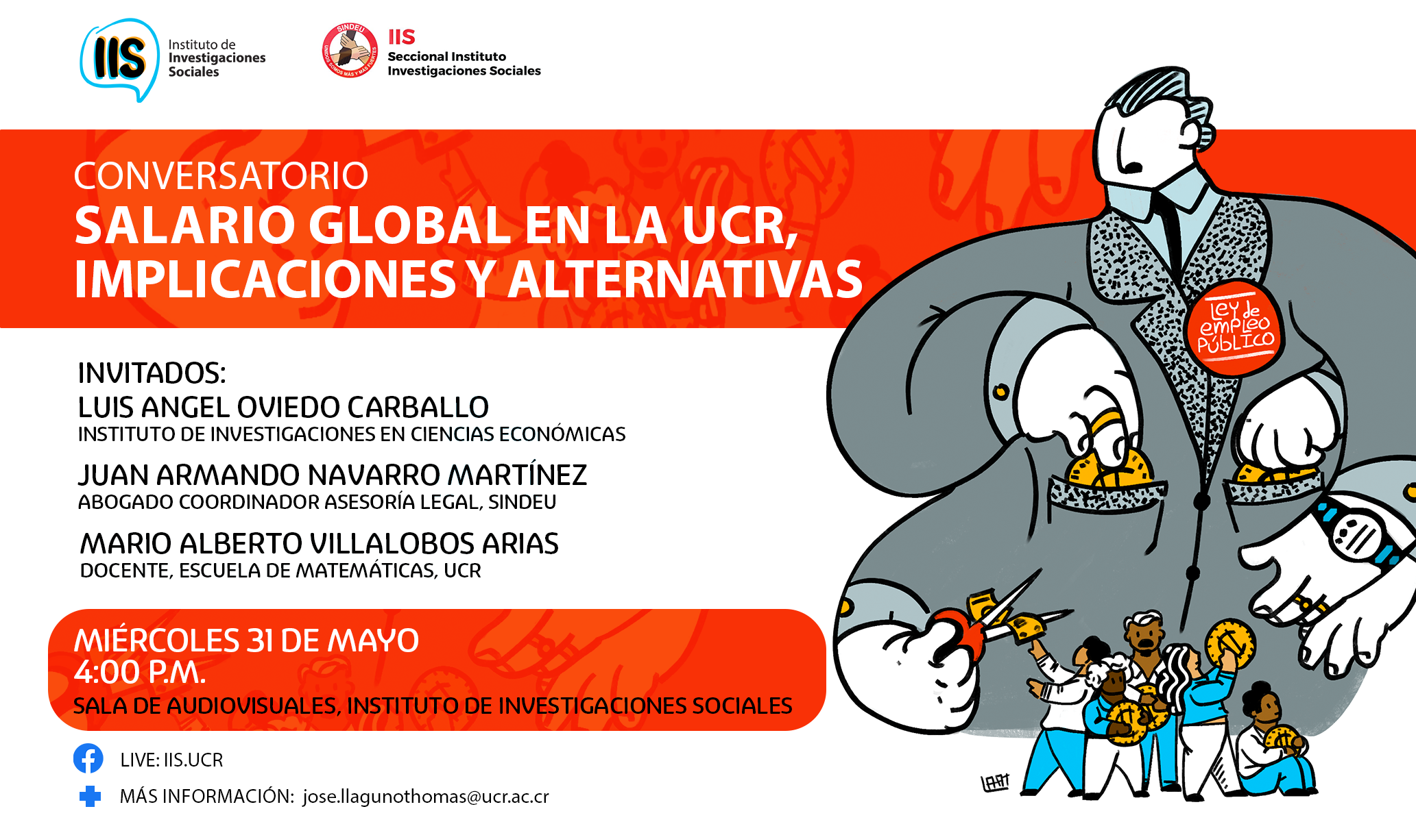 Conversatorio: Salario global en la UCR: implicaciones y alternativas 