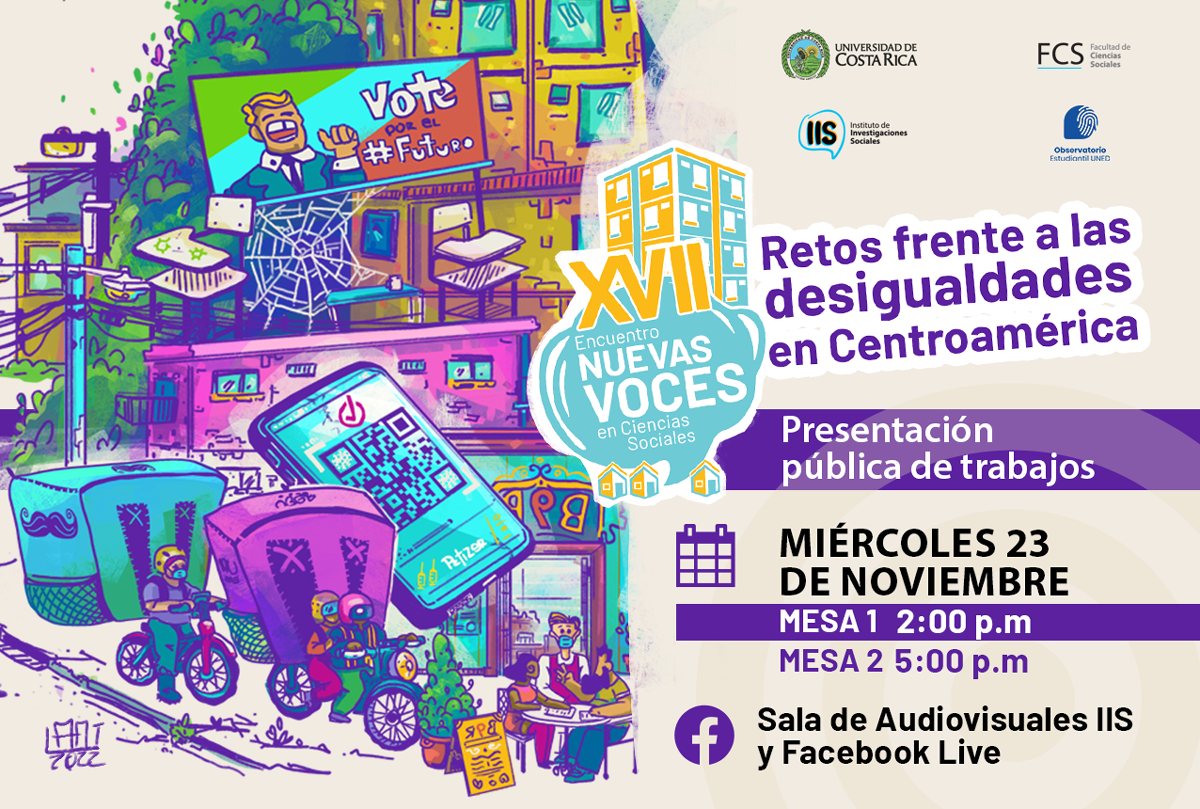 Presentación pública de trabajos del XVII Encuentro Nuevas Voces en Ciencias Sociales